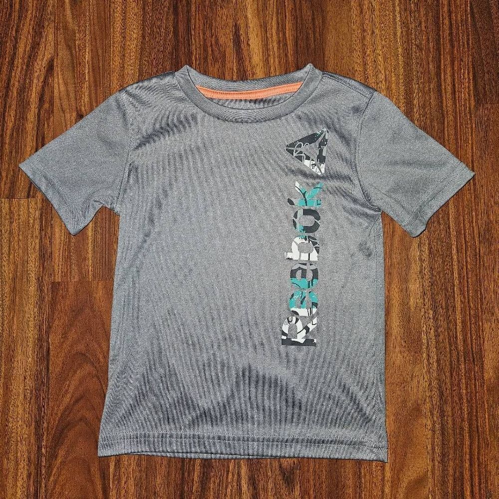 5 For $25 Reebok Grey Active Quick Dry Tee Toddler Size 3T